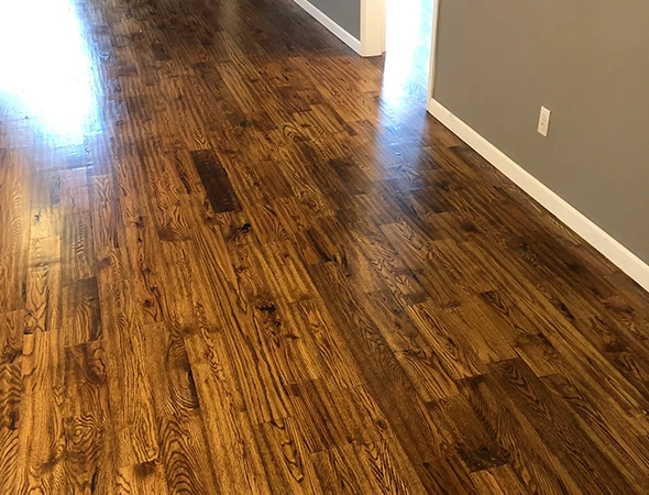 Sand Finish Hardwood Floor Installer in Coventry RI by The Flooring Specialist